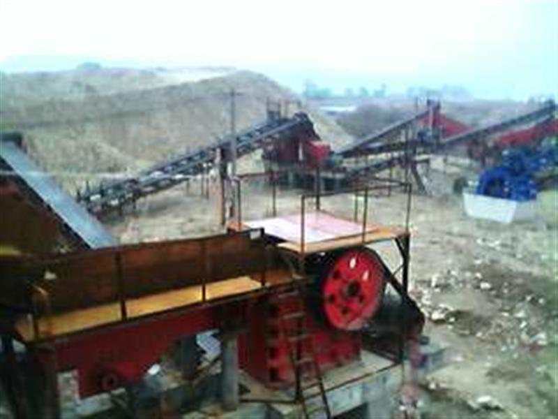 江西砂石線洗砂機現場